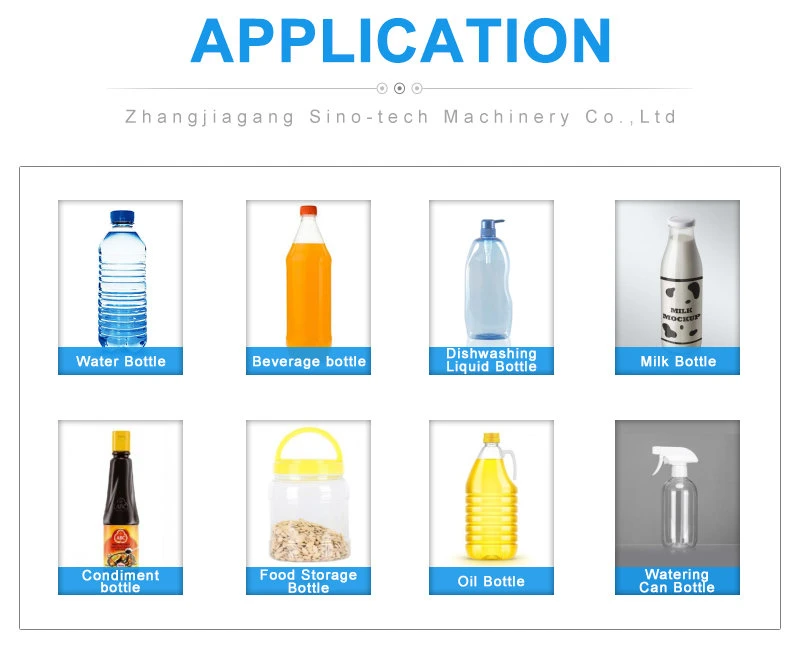 Semi Auto Machines for Manufacturing 3L Plastic Water Bottles Pet Wide Mouth Making Equipment Jar Stretch Blow Moulding Machine