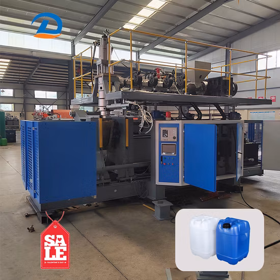 China Automatic HDPE PP PVC PC ABS Plastic 100ml 500ml 1L 2L Bottle Making Maker Blower Blowing Extrusion Extruder Extruding Blow Molding Moulding Machine