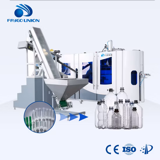 China Factory Supply 6cavity Pet Blowing Machine 10000bph