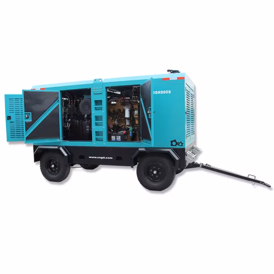 Gtl 900cfm 16bar 25m3 Driling Mining Portable Screw Mobile Diesel Air Compressor Factory Price