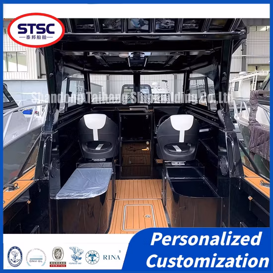 Special Waterline Design Aluminium 21FT Profisher Boat